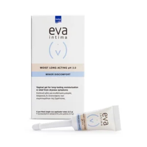 INTERMED EVA INTIMA MOIST LONG ACTING pH3.0 MINOR DISCOMFORT 9 Applicators