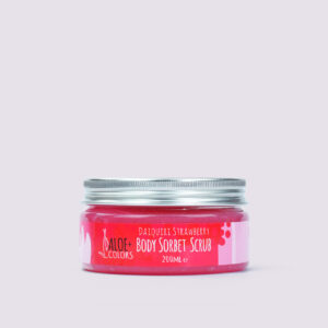 ALOE+COLORS Daiquiri Strawberry Sorbet Body Scrub 200ml