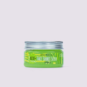 ALOE+COLORS Apple Martini Sorbet Face Scrub 100ml