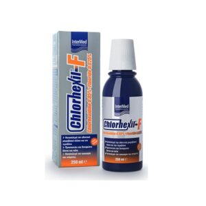 Chlorhexil F με Χλωρεξιδίνη 0.05% και Φθόριο 0,025%, 250mL
