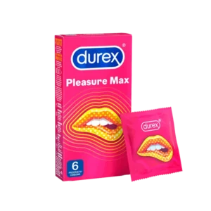 Durex Pleasure Max Προφυλακτικά 6 τεμάχια