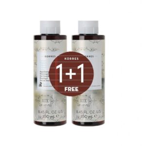 Korres Γιαούρτι Αφρόλουτρο 1+1 ΔΩΡΟ (2x250ml)