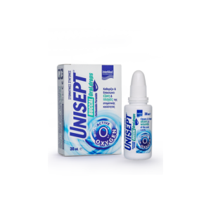 Unisept Buccal Oral Drops Στοματικές Σταγόνες, 30mL