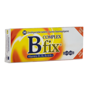 Uni-Pharma B COMPLEX FIX 30 διασπειρόμενα δισκία