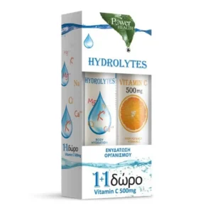 Power Health Hydrolytes 20 Αναβράζοντα Δισκία με Δώρο Βιταμίνη C 500mg