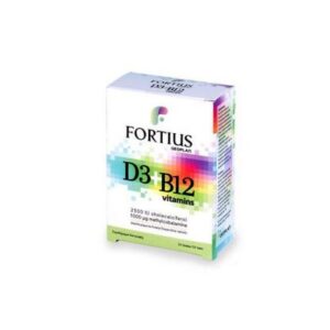 Geoplan Fortius D3 2500IU + B12 1000µg 30 δισκία