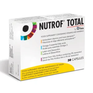 Nutrof Total Συμπλήρωμα Διατροφής για την Καλή Λειτουργία της Όρασης 30 καψάκια