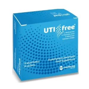 Meditrina UTI Free Συμπλήρωμα Διατροφής για την Υγεία του Ουροποιητικού 14 φακελίσκοι