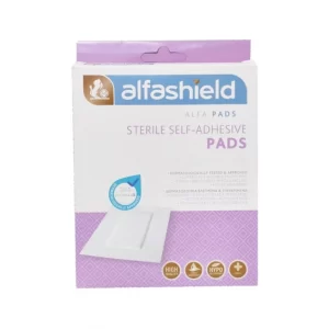 Alfashield Αποστειρωμένο Υποαλλεργικό Αυτοκόλλητο Επίθεμα 10cmx10cm 5 τεμάχια
