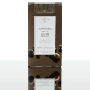Korres Βαφή ARGAN OIL Advanced Colorant 6.1 Ξανθό Σκούρο Σαντρέ