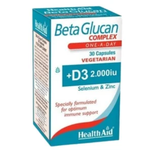 Health Aid Beta Glucan Complex 30 vegan κάψουλες