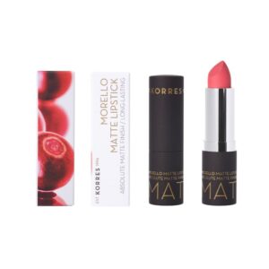 Korres Morello Matte Lipstick 49 Watemelon Sorbet