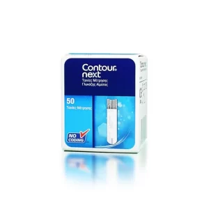 Ascensia Contour Next Ταινίες Μέτρησης Γλυκόζης Αίματος 50 τεμάχια