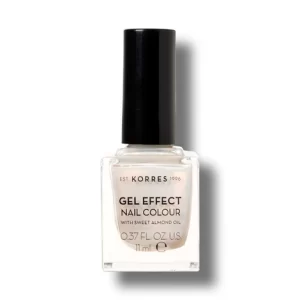 Korres Gel Effect Nail Colour 02 Porcelain White 11 ml