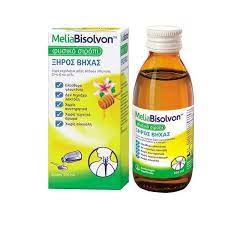 Melia BISOLVON Syrup 100ml (Φυσικό Σιρόπι για τον Ξηρό Βήχα & τον Πονόλαιμο)