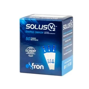 Eifron Solus  V2 Ταινίες Μέτρησης Σακχάρου 50 τεμάχια