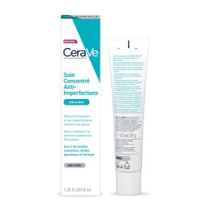 CeraVe Blemish Control Gel With AHA & BHA, Ενυδατική Κρέμα Προσώπου για Επιδερμίδες με Ατέλειες 40ml