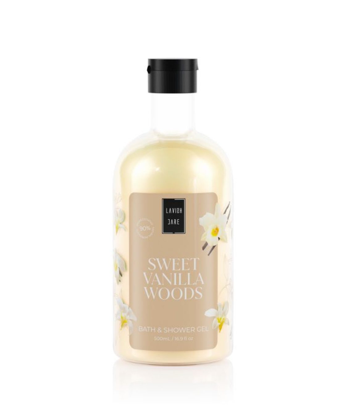 LC - Sweet Vanilla Woods Shower Gel-800x800