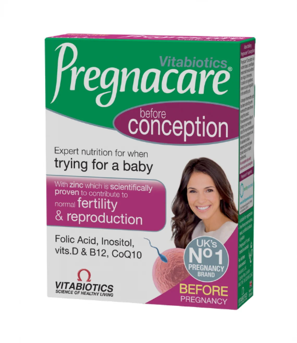 PREGNACARE BEFORE