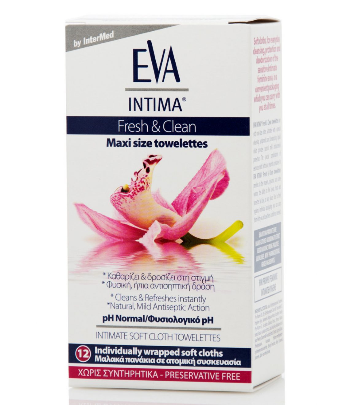 eva intima towelettes