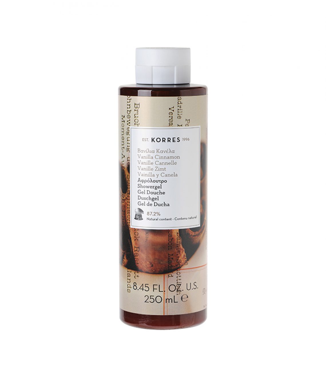 korresVanilla cinnamon_250ml