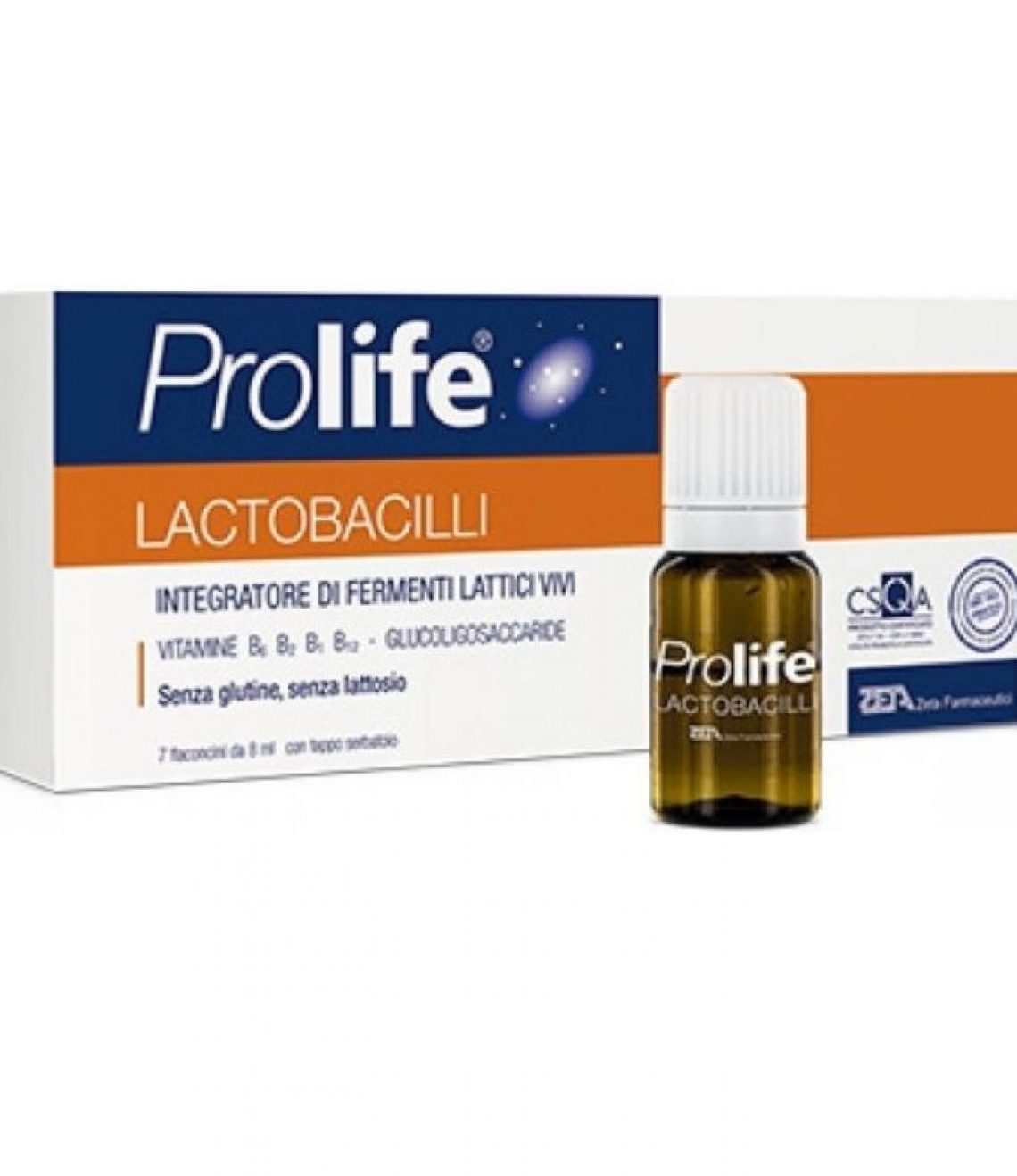 PROLIFE Lactobacilli Συμπλήρωμα Διατροφής με Ζώντα Γαλακτικά Βακτήρια 7 Φιαλίδια x 8ml